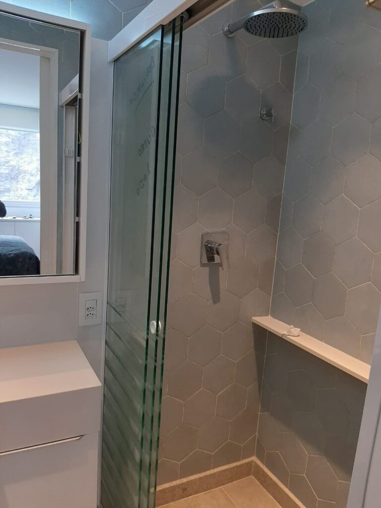 Box cortina de vidro